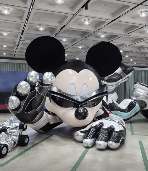 Giant Mickey in Seongsu: Gentle Monster Circuit Collection at Haus